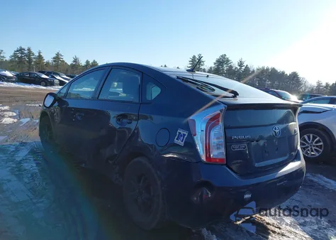 2014 Toyota Prius Four z USA, uszkodzony, nr VIN JTDKN3DU0E0393014